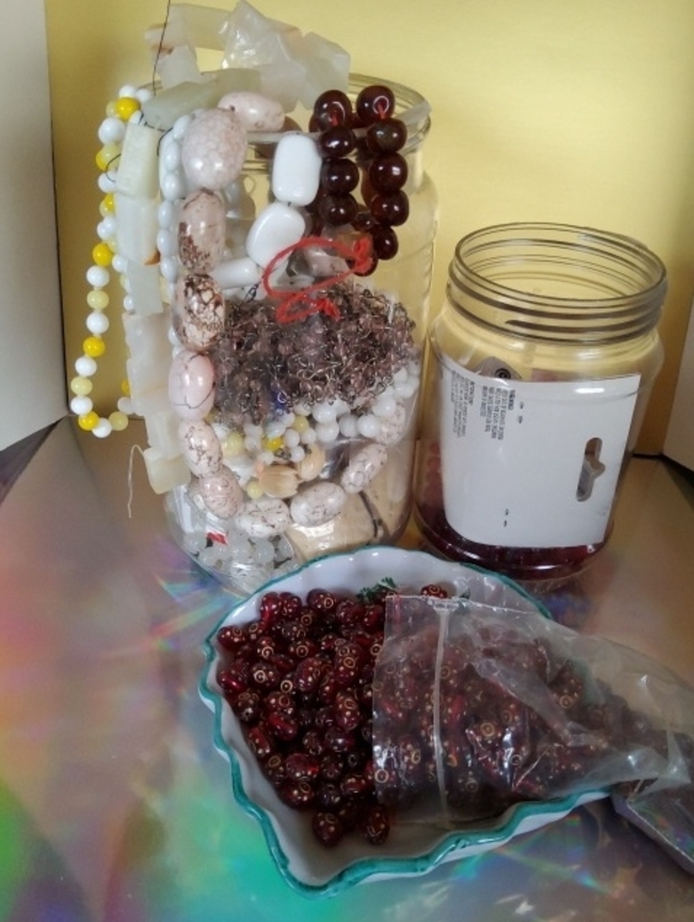 Jewerly Craft Bundle Glass,stone,bits.